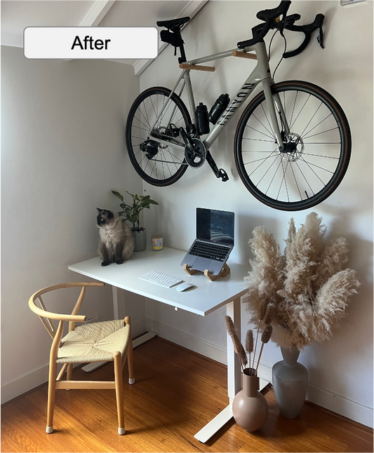 Save space with BOTL bike hangers