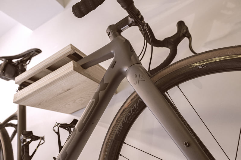 APEX bicycle mounted on a BOTL Amsterdam Bike hanger