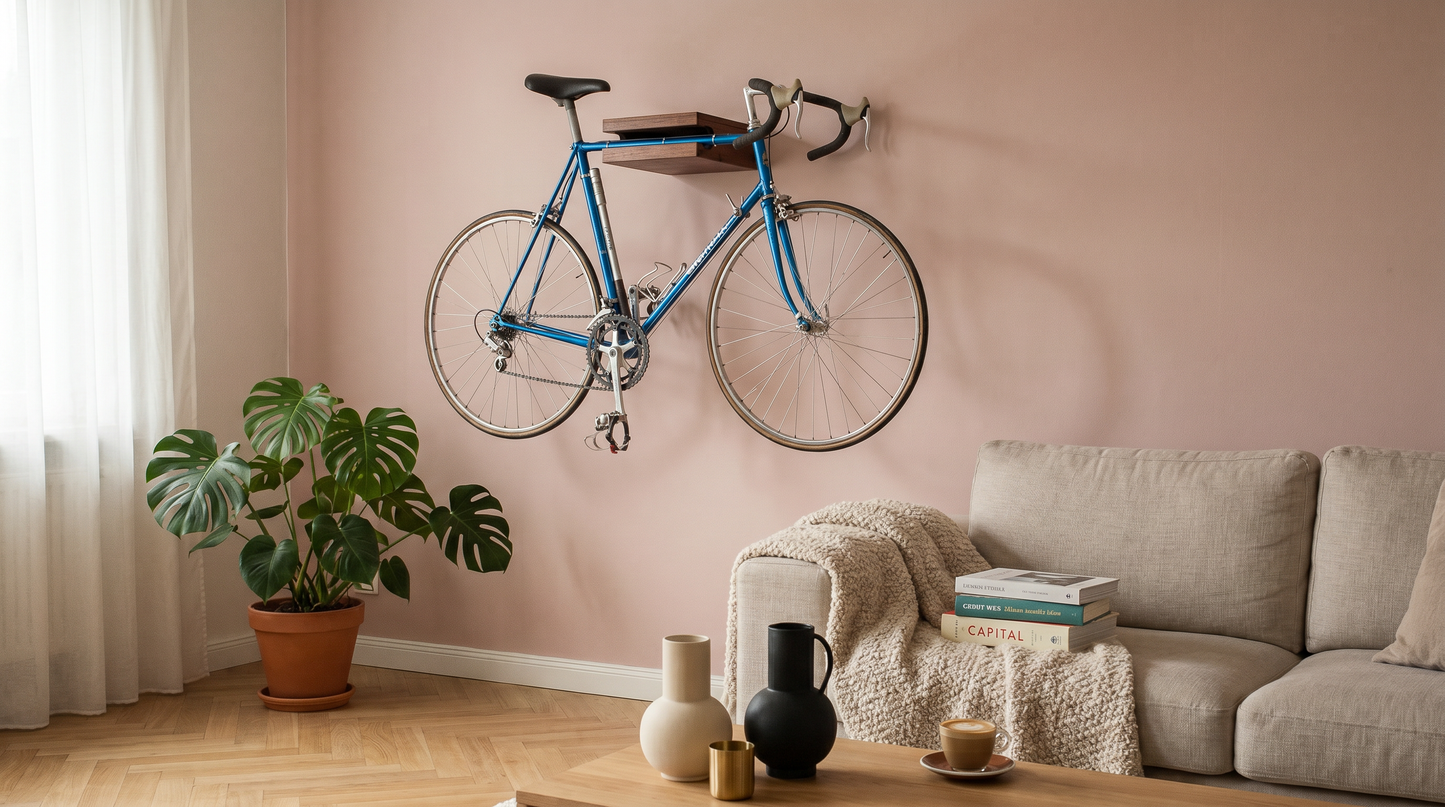 Bike On The Ledge #1 - Gerookt - 100% Eik