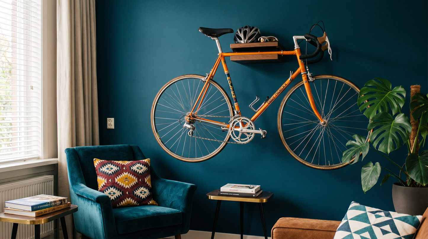 Bike On The Ledge #1 - Gerookt - 100% Eik