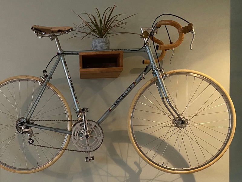 Vintage bicycle mounted on a BOTL Amsterdam #2 bicycle