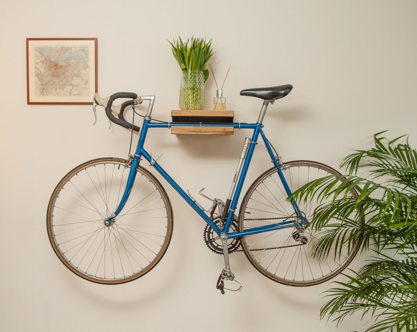 Bike hanger #1 - natural oil - 100% oak